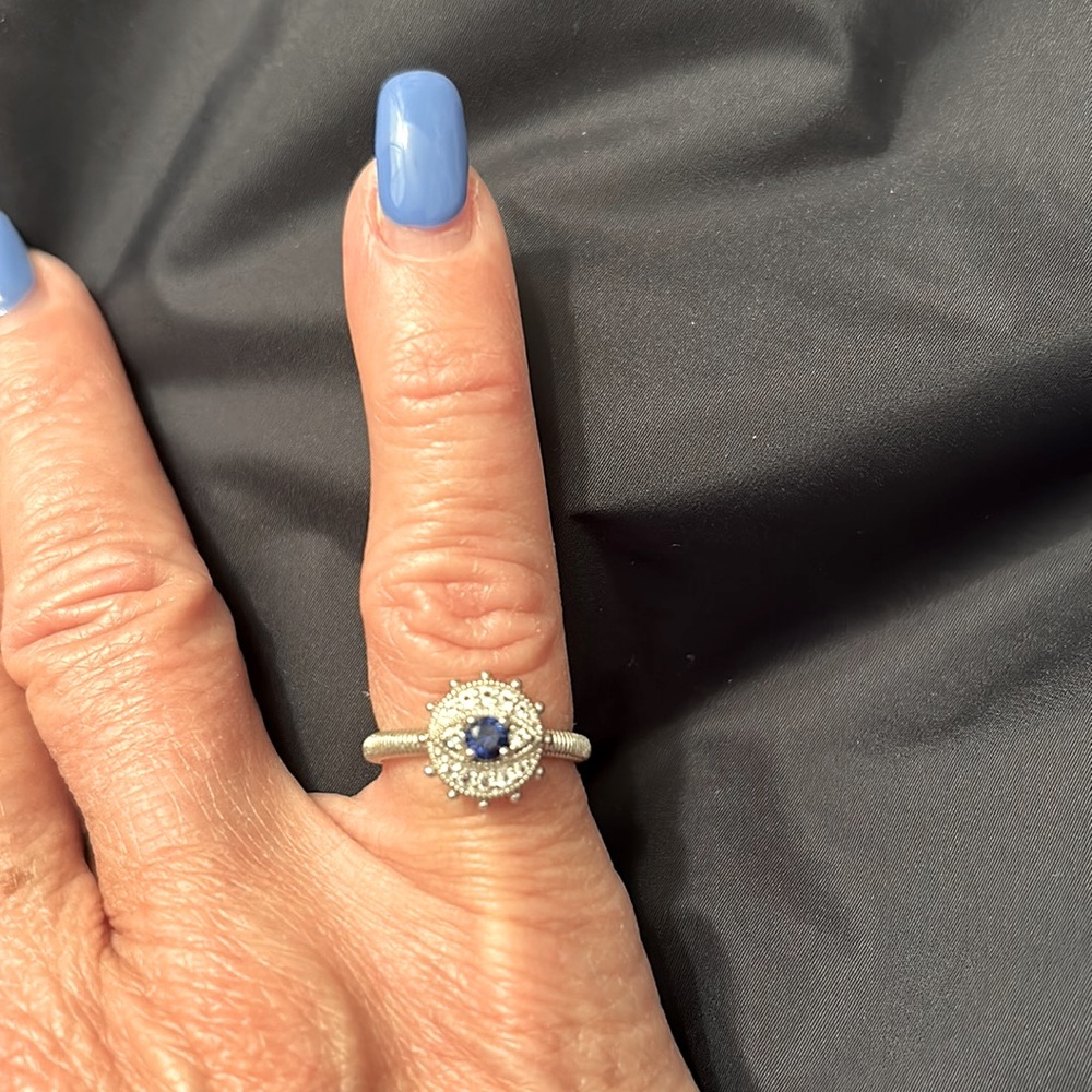 🧿 Judith Ripka evil eye ring - Picture 3 of 8